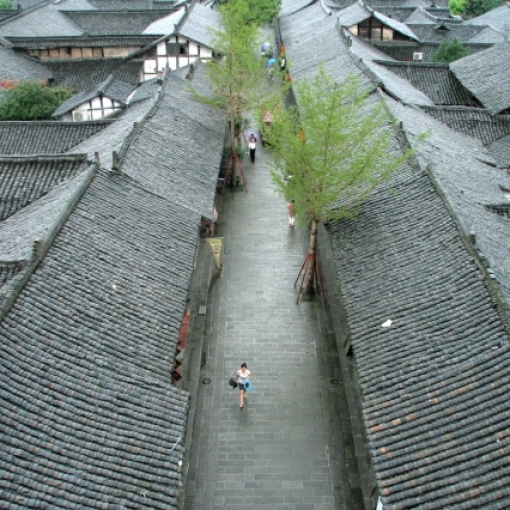 Langzhong en Chongqing