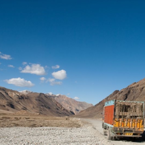 In twee dagen van Manali naar Leh