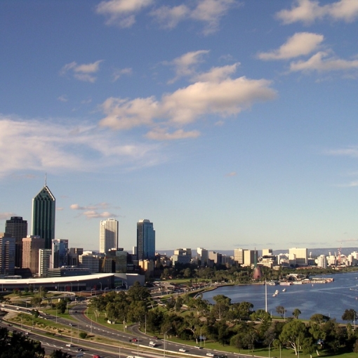 Down under in Perth!