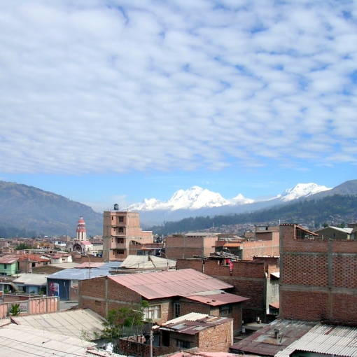 Hoog in Huaraz!