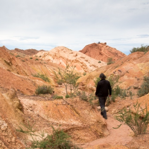 Langs de oever van Issyk Kul