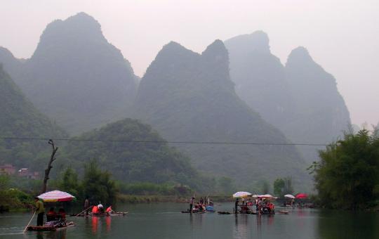 Bootje varen en visjes eten