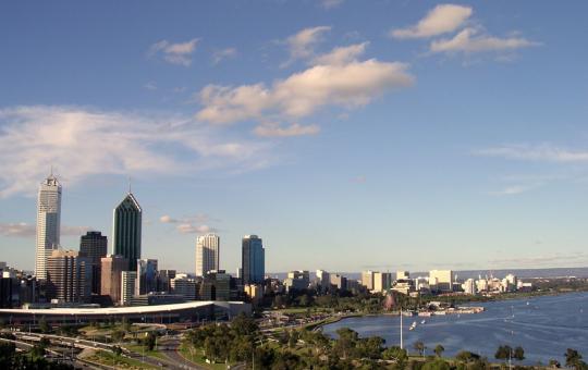 Down under in Perth!