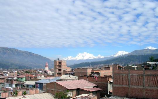 Hoog in Huaraz!