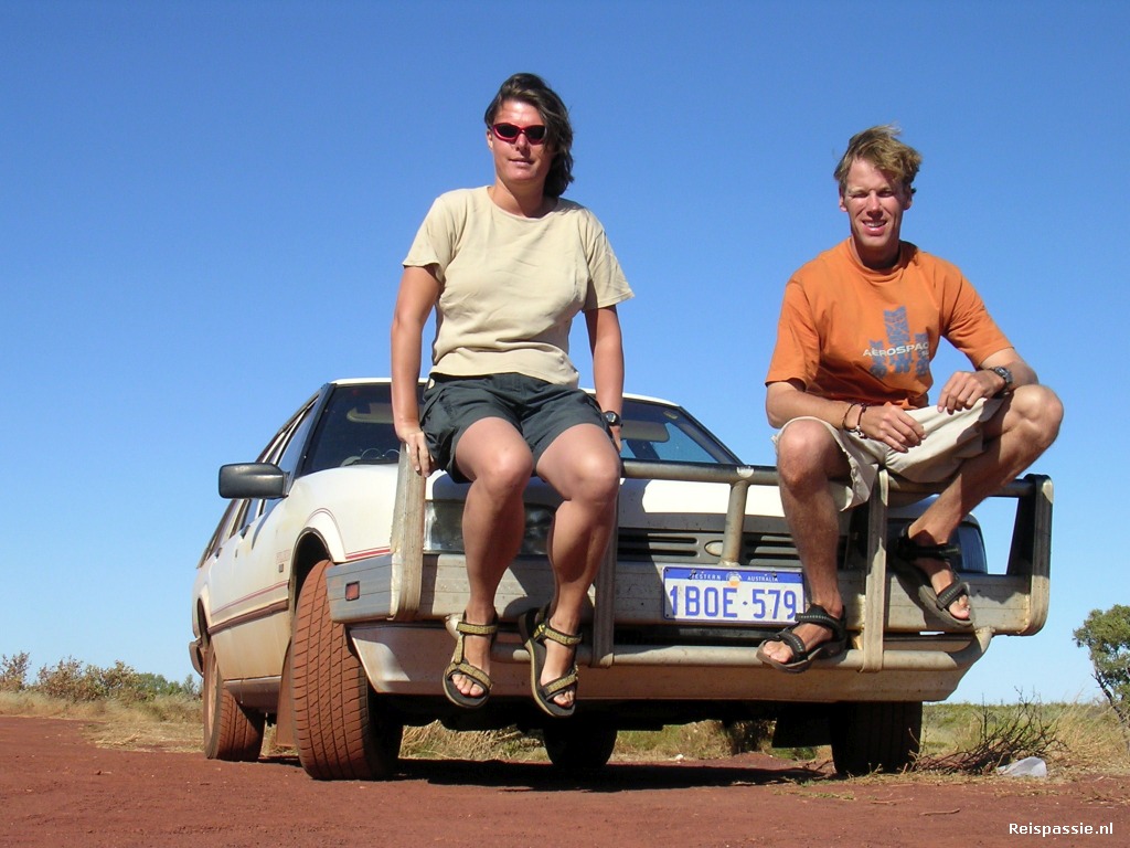 Kilometers maken in Western Australia