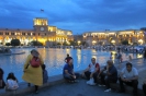 Yerevan - Drukte bij het Republic Square