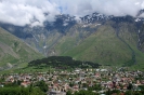 Kazbegi - Plaatsje in de bergen