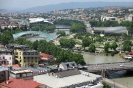 Tbilisi - Mktvari rivier met Peacebridge