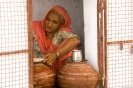 Udaipur, drankverkoopster