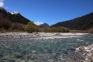 Kamikochi - Uitzicht onderweg