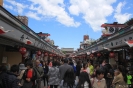 Tokyo - Drukte richting Sensi Ji tempel