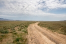 Charyn Canyon - Over de steppe richting de canyon