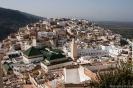 Moulay Idriss - Uitzicht over het dorpje