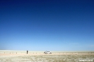 Etosha - Op de zoutvlakte