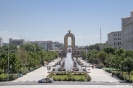 Dushanbe - Brede wandel avenue