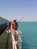 WA - Broome, vissen op de pier