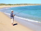 WA - Carnarvon, vissen in de baai