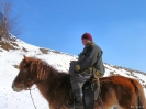 Mongolië - Schaapherder in Terelj national park