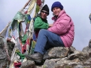 Langtang trekking - Op het hoogste punt van de trek