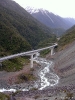 Arthur's Pass - De weg in de regen