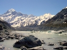 Mt. Cook met uitloop van de gletsjer