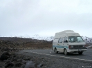 Tongariro - Het bussie op de vulkaan