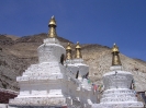 Lhasa naar Kathmandu - Stupa's bij Sakya klooster