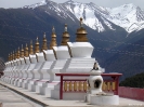 Zhongdian naar Lhasa - Chortens op een rijtje
