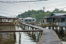 Brunei - Paaldorpen langs de rivier