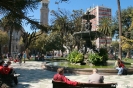 Valparaiso - Plaza op 1e paasdag