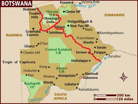 mapbotswana