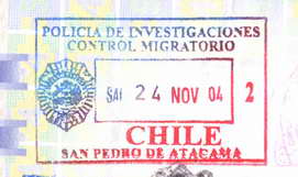 visa chile san pedro