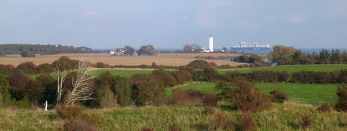 Uitzicht op Keldsnor fyr