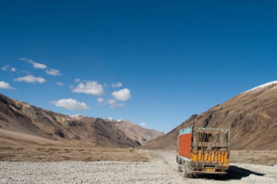 In twee dagen van Manali naar Leh