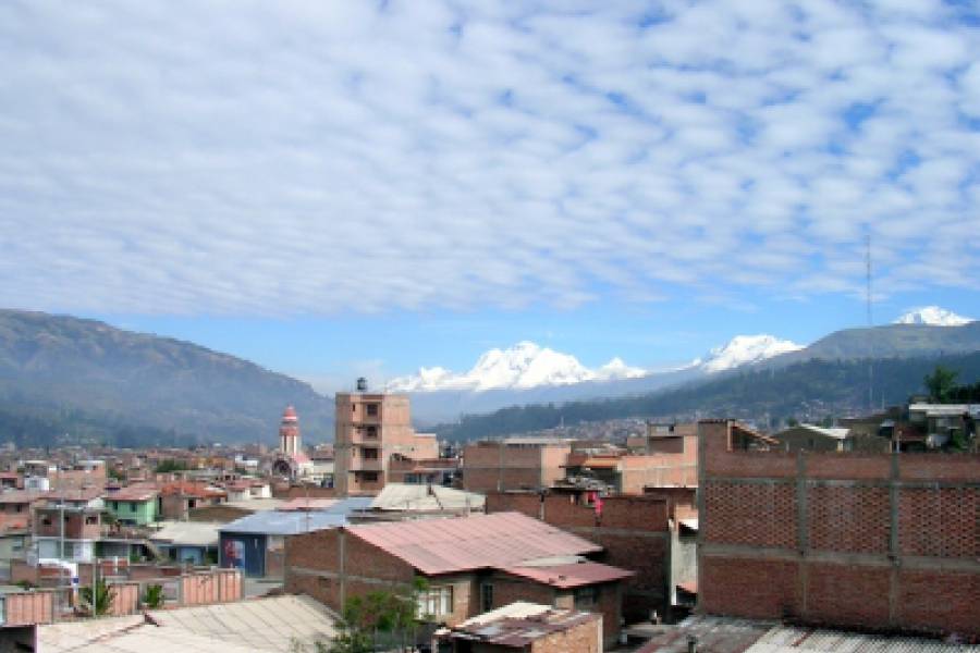 Hoog in Huaraz!